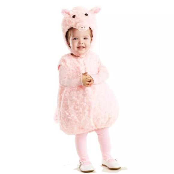 Underwraps Other - Underwraps Costumes Belly Babies Pink Piglet Costume Size Medium (18 - 24 Mos)